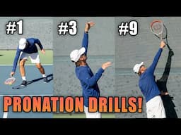 9 Drills To Master Your Pronation! | Tennis Serve Lesson