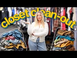 purge my closet with me! MASSIVE closet cleanout (starting the year fresh)