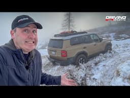 New Toyota Land Cruiser Gets Stuck in the Snow