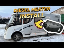 Chinese Diesel Heater install in motorhome