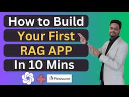 Build Your First RAG App in 10 Minutes | RAG application tutorial | RAG application development