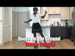 Boots on the Ground Line Dance Tutorial