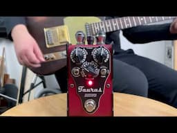 Taurus Drive stomp box :: Quick Playthrough