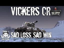 Vickers Cruiser - Sad Loss, Sad Win - Wot Blitz