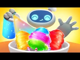 Robot Snack Maker | Yummy Foods Family | Kids Cartoon | BabyBus TV