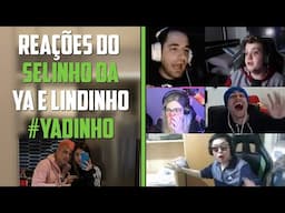 COMPILADO DE REAÇÕES DO YADINHO, SELINHO YAYAH E LINDINHO REACTS