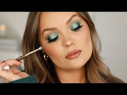 HOW TO: Green Holiday Makeup Tutorial - Hacks, Tips & Tricks for Beginners!