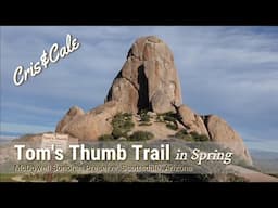 Tom's Thumb Trail | Beautiful Spring Hike | McDowell Sonoran Preserve | Scottsdale, Arizona