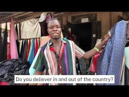 Faux leather vendor in Mushin Lagos- Mr. Jerry