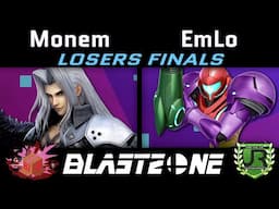 Monem (Sephiroth) vs EmLo (Samus) Blast Zone 106 LOSERS FINALS