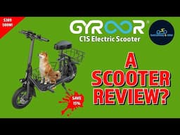 A Scooter Review? The Gyroor C1S Electric Scooter Review + Discount