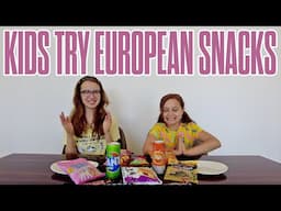 Kids Try European Snacks in Albania!