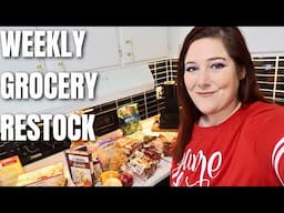 WEEKLY PANTRY RESTOCK WITH ME | ITALIAN CHOP SALAD RECIPE | KIMI COPE 2025