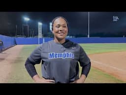 Softball: Zoe Adebayo spoke with media first game of the season ,Press Conference - February 7, 2025