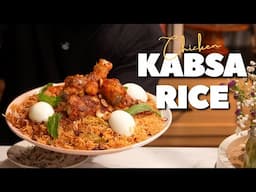 How to Make Authentic Chicken Kabsa Rice the Yemeni Way! | Chicken Recipes | Chef Nehal Karkera