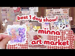 artist alley diaries | short & successful day at Minna Art Market