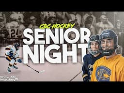 Senior Night 10-0 [NO] Mercy | CBC Hockey Vlog