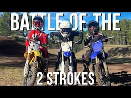 Battle of the Smokers || YZ250 vs 125s