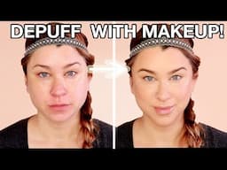 FIX PUFFY FACE WITH MAKEUP | Tips and Tricks to Reduce a Puffy Looking Face | Beauty Banter