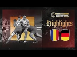 Romania v Germany | Highlights | REC 25