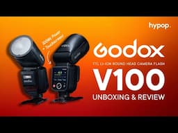 Is this the ULTIMATE Speedlight for 2025? New Godox V100 | Unboxing & Review