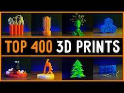 Top 400 BEST 3D Prints with Satisfying Timelapse | Recap 2024