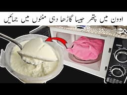 Dahi Jamane Ka Sahi Tarika l میٹھا سخت موٹی بلائی والا دھی جمانے کا طریقہ l Ramadan Recipes 2025