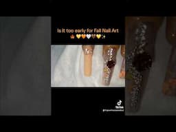 FALL NAIL ART 🍁🧡💛🤎🤍🍁 | #nailart Inspo | Fall nails Step-by-Step tutorial ✨