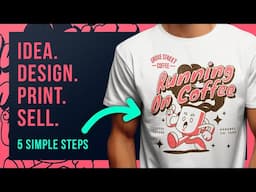 T-Shirt & Merch Design for TOTAL Beginners