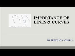 IMPORTANCE OF LINES AND CURVES|LINES|CURVES|ECONOMICS|IMPORTANT QUESTION @ProfSanaAnsari