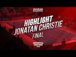 Highlight Jonatan Christie vs Kunlavut Vitidsarn