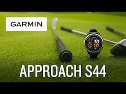 Garmin | Approach® S44 | Montre GPS de golf connectée