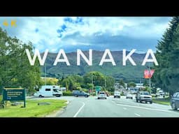 Wanaka Town Centre Driving Tour Nov 2024 4K | Lake Wanaka | South Island New Zealand Driving Tour