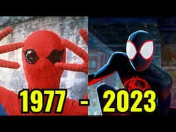 Evolución De Spider-Man (Películas) 1977-2023