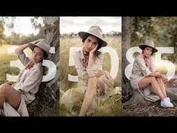 35mm vs 50mm vs 85mm F/1.4 Camera Lens Comparison w/ RAW files