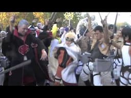 Cosplay Harlem Shake at Lucca Comics!