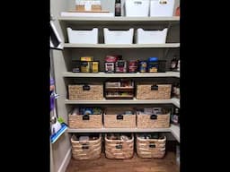 5 Tips to Organize Your Pantry and Set it Up for Success!! #pantryorganization #pantry