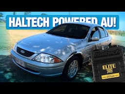 Firing on a Haltech! Ford AU Fairmont Ghia Turbo Project Part 2 - Base Map & Road Tune!