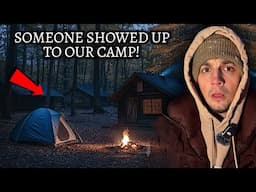 My TERRIFYING Camping Trip at Haunted Ghost Town - SOMEONE SHOWED UP TO MY CAMP! (GONE WRONG)