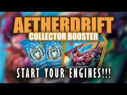 Aetherdrift Collector Box Opening!! - Gold Foils Are Gorgeous!