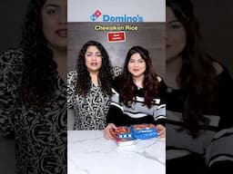 NEWLY LAUNCHED Domino’s Rice! Cheesiken Rice Review #dominosindia #thakursisters