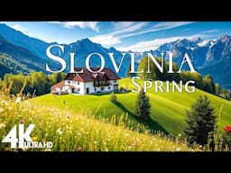 Spring Slovenia 4K Ultra HD - Gorgeous Footage of Nature with Calming Piano Music