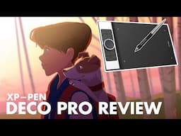 TABLETS UNDER $100?? | XP-PEN Deco Pro Review + Unboxing