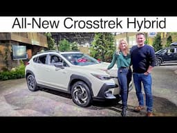 Good power for this size! //2026 Subaru Crosstrek Hybrid first look