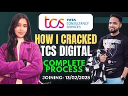 How I Got TCS Digital 7LPA Offer | Complete Preparation Strategy | Crack TCS NQT