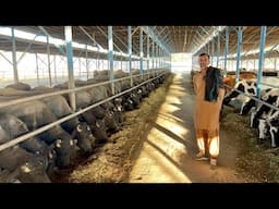 A Successful Farmer raising 1100 Cows Buffaloes Sheep Goats l Rana Iqbal Siraj Dairy and Cattle Farm