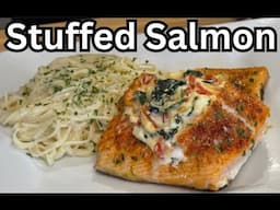 Delicious Stuffed Salmon Recipe So Good