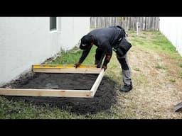 Making a concrete slab for a Shed // from start to finish - DIY Creators