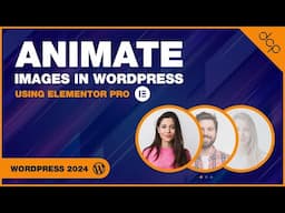 Animate Images in WordPress using Elementor Pro