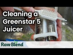 How to Clean a Greenstar 5 Juicer | Video